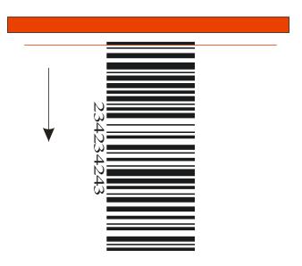 TSC条码打印机横向和纵向打印条形码，为什么识读率不同？